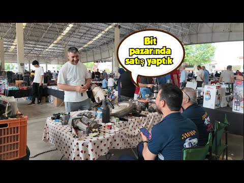 Muhteşem bir gündü, bit pazarında satış yaptık #kendindeyapabilirsin
