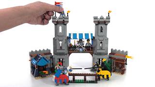 LEGO Creator Medieval Horse Knight Castle alternate build review! Medieval Joust #NotSponsored 31168