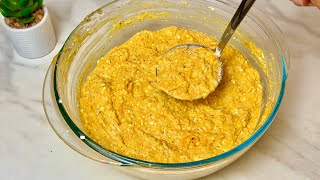 Просто натрите тыкву и добавьте яйца! Так вкусно, что готовлю часто осенью