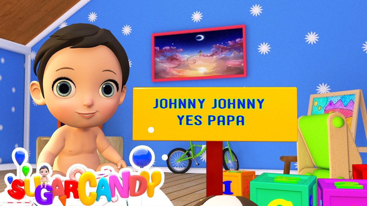 Johny Johny Yes Papa | SugarCandy Nursery Rhymes And Kids Songs