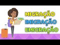Conceitos de Imigração e Emigração