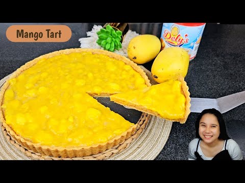 NO OVEN Mango Tart!