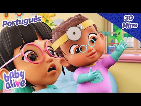Dor De Dente | Vídeos para bebés | Baby Alive em Português | Desenhos animados infantis