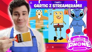 GARTIC ale to DZIWNE CIAŁO z STREAMERAMI!🤣(Wpatka, Natan, Graf, Bladii, NEXE, Mangetsuu)