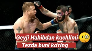 #ufc #yangiliklat #uzb  Geyji habibdan kuchlimi? 🧐 Tezda ko'ring habib va geyji o'rtasidagi jang