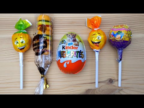 😋 Yummy Kinder Surprise Chocolate || Very Yummy Kinder || A Lot of Candy ASMR