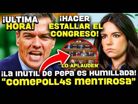 💥¡¡LLUVIA DE ZASCAS!! PEPA MILLÁN INTENTA BURLARSE DE SÁNCHEZ… ¡Y QUEDA EN RIDÍCULO! 😱