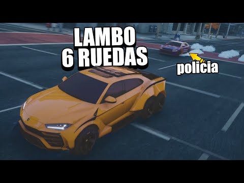 TODOS LOS JUGADORES DE GTA RP QUIEREN MI NUEVO LAMBORGHINI DE 6 RUEDAS