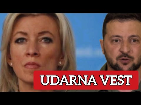 ZAHAROVA IZAZVALA ZELENSKOG! ON VAN SEBE OD NEMOĆI!