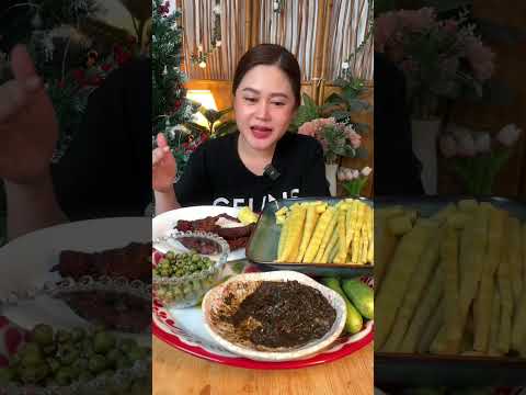 ทำน้ำพริกน้ำปูครั้งแรก กินกับหน่อไม้ต้ม ข้าวเหนียวร้อนๆ บอกเลยว่าอร่อยมาก