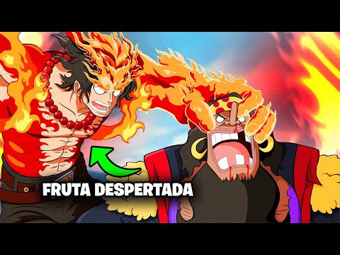 COMO SERIA se o ACE Tivesse DESPERTADO sua FRUTA contra o BARBA NEGRA? - One Piece