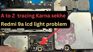redmi 9a lcd light solution||redmi 9a lcd light jumper