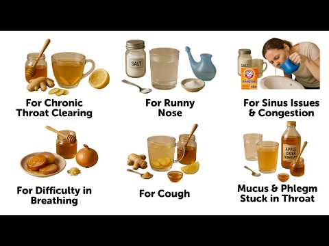 Instant Home Remedies for Every Mucus & Phlegm Issue Explained in 12 Minutes