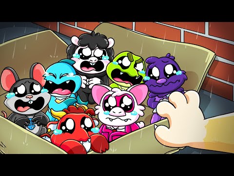 SAD STORY of NIGHTMARE CRITTERS.. Poppy Playtime Chapter 4 Animation