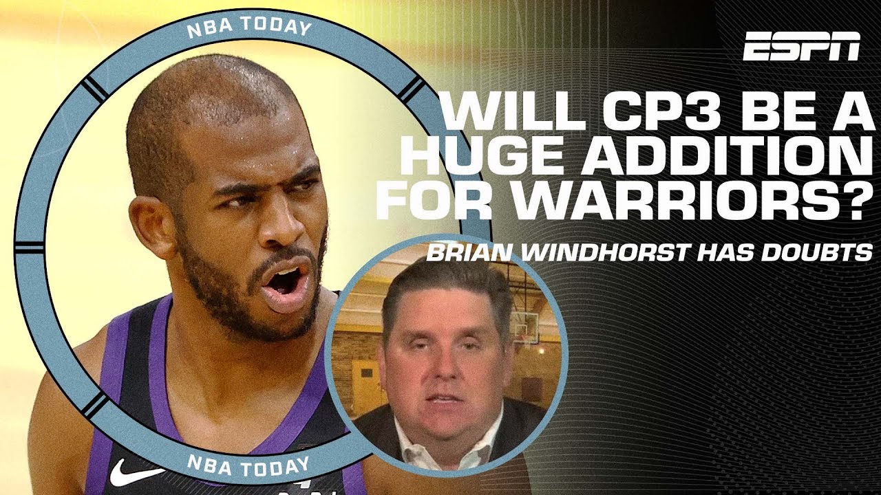 ‘I’m not there yet!’ – Brian Windhorst has doubts CP3 will be a huge addition for the Warriors 👀