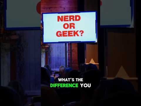 Are you Nerd or Geek? 🤓😁 #donmcmillan #nerdorgeek #standupcomedian #asmr #ytfunnyshort #vendiagram