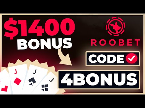 Roobet Promo Code "4BONUS" — FREE $1400 BONUS. NEW Roobet Redeem Code 2025 Review