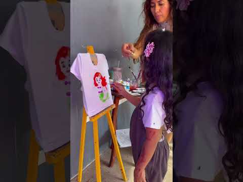 YA SABE PINTAR ROPA #pintura #pintora #divertido #aprendiendo #shortvideo #shorts #youtubeshorts
