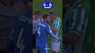 😱 ¿Se salvó de la roja? Sergio Ramos entra con todo... #realmadrid #shorts