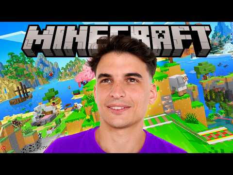 PASE el MINECRAFT por PRIMERA VEZ con 28 AÑOS