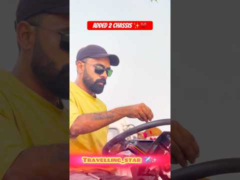 BS6 13.5M Luxurious bus Chassis ✨♥️ ll Bharat Express ✨#reels #viral #trending #luxurybus #travels