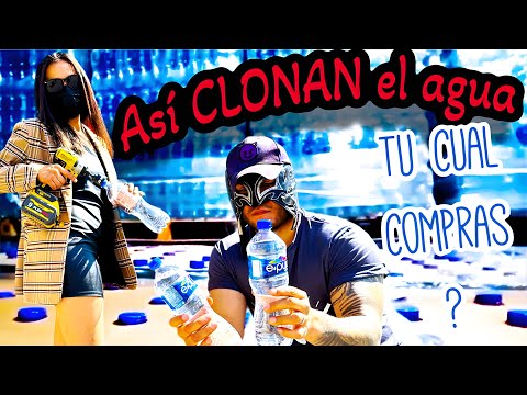 la esposa del PATRON clona el AGUA / y tu sabes que agua compras?