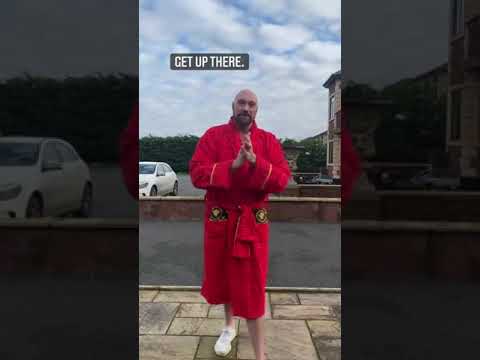 HOW TYSON FURY SPENDS HIS SATURDAY MORNINGS
