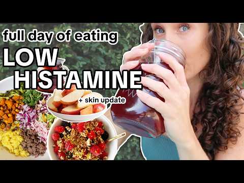 What I Eat on a LOW HISTAMINE DIET // Tips & Tricks // Skin Update