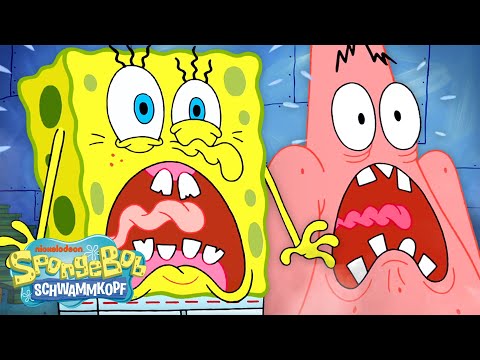 SpongeBob | 45 Minuten blanke Angst 😱 | SpongeBob Schwammkopf