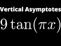 Vertical Asymptotes in Trigonometric Functions