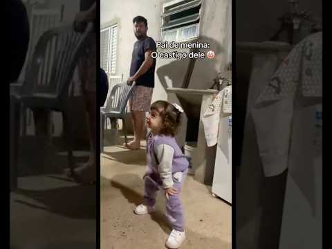 O CASTIGO DE PAI DE MENINA🤡😂