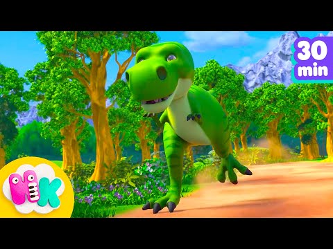 Dinozaury dla Dzieci po Polsku 🦖 To dinozaurów świat 🦕 Piosenki dla niemowląt | HeyKids
