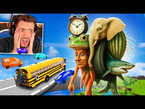 Carros vs LA GRANDE COMBINASION (o maior brainrot) Teardown Mods