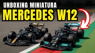 UNBOXING MERCEDES W12 DO LEWIS HAMILTON E COMPARAÇÃO COM APEXGP DO MCDONALD'S| FORMULA 1