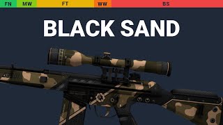 G3SG1 Black Sand Wear Preview
