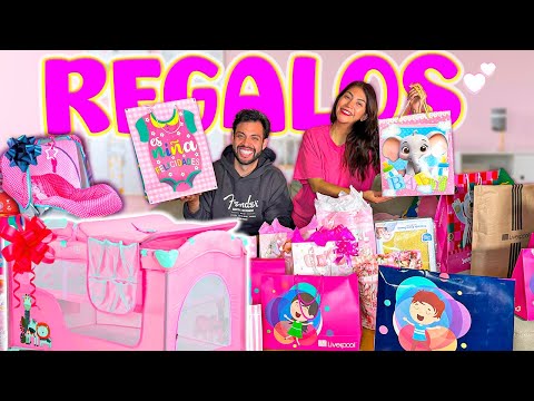ABRIENDO TODOS LOS REGALOS del BABY SHOWER 🎁 🦋 ¡Lloré con TODO! 🥹 | CONNY MERLIN