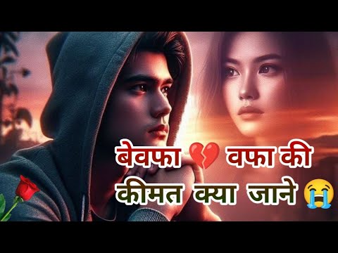 बेवफा 💔वफा की कीमत क्या जाने😭 | Bewafa Shayari | Sad Shayari  | Dhoka Shayari #sadshayari #shayari