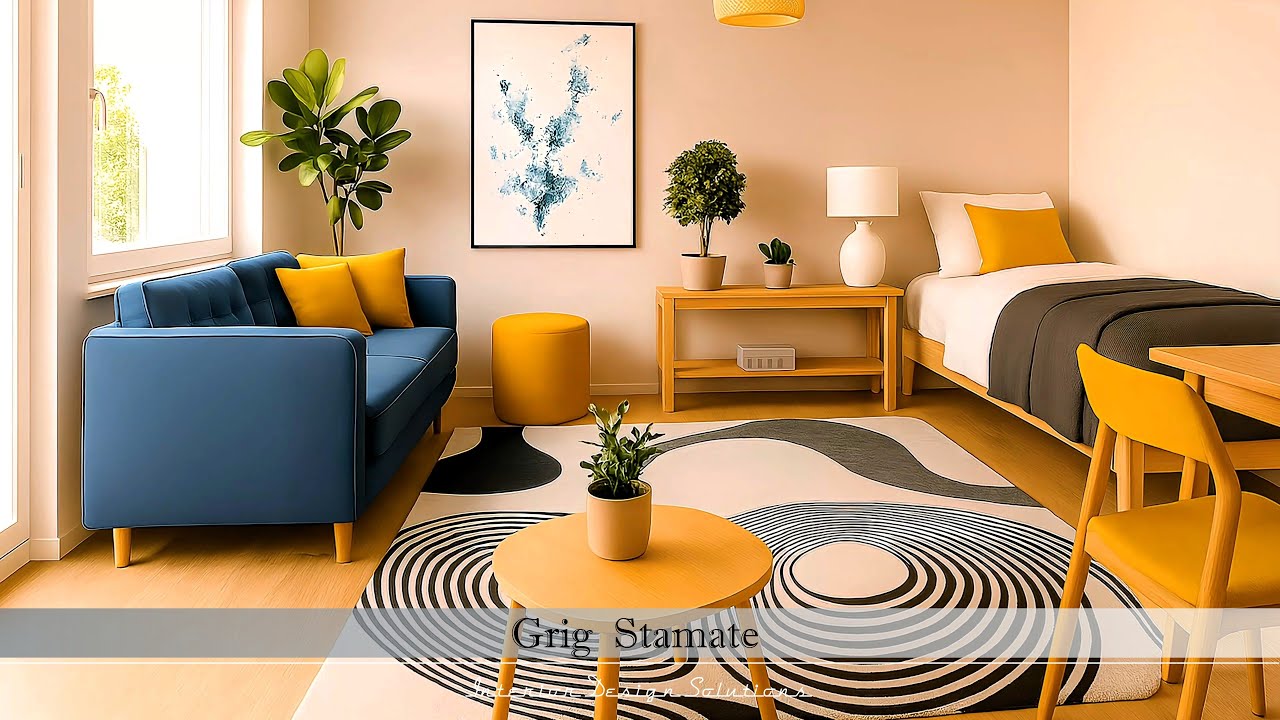 Small Space MAGIC: 50 Amazing Studio Apartment Design Ideas #6