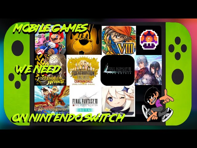 Mobile Games That Should Be On Nintendo Switch