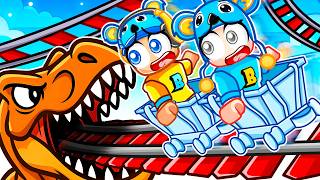 PERIGO na MONTANHA RUSSA do Create a Cart Ride - Brancoala Games