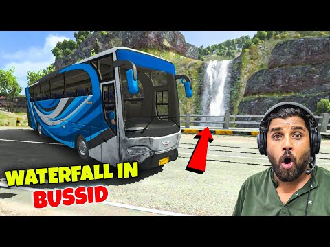 I Found a Beautiful Waterfall in Bus Simulator Indonesia | Best Bus Simulator Games for Android