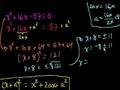 Completing the Square Techniques