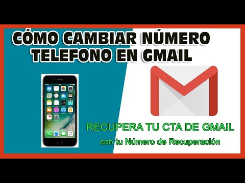 Como cambiar el numero de telefono de la cuenta de gmail, Recupera Cuenta de Google