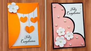 🌹DIY Tarjetas de cumpleaños hecha a mano | Idea de tarjeta de cumpleaños  Beautiful Birthday card