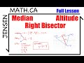 Triangle Properties and Line Segments