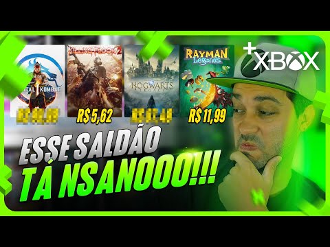 TÁ MUITO BARATO! NOVA PROMOÇÃO INSANA de JOGOS de FIM de ANO no XBOX!