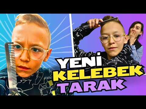 YENİ KELEBEK TARAK HAREKETLERİ !! ANNEM BECERİKSİZ ÇIKTI !!