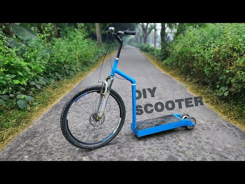 How to make a electric scooter | DOY scooter