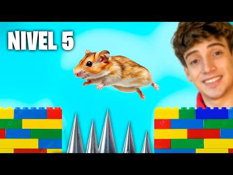 🩸Competencia de Peligrosos LABERINTOS de LEGO para HAMSTERS🩸