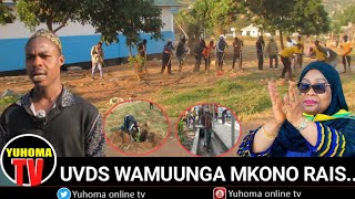VIDEO: MAKONDAKITA NA WASAIDIZI WAKE MWANZA WAMUUNGA MKONO RAIS SAMIA,,/WAFANYA TUKIO HILI.....